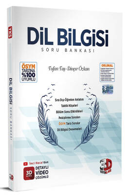 2024-2025 3D Yayınları 3D DIL BILGISI SORU BANKASI - 1
