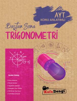 2024-2025 Kafa Dengi Yayınları Baştan Sona Trigonometri (Tümü Video Çözümlü) - 1