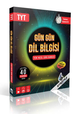 2024-2025 STRATEJİ YAY.TYT GÜN GÜN DİL BİLGİSİ SORU BANKASI - 1