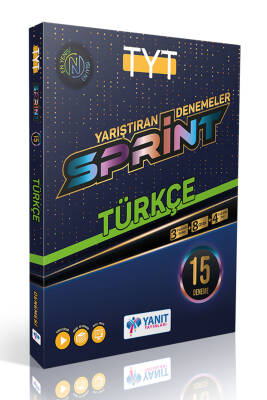 2024-2025 YANIT YAYINLARI TYT TÜRKÇE 15 Lİ YARIŞTIRAN SPRINT DENEME - 1