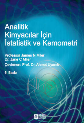 Analitik Kimyacılar için İstatistik ve Kemometri - 1