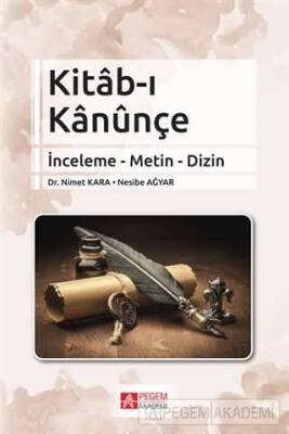 Kitâb-ı Kanunçe - 1
