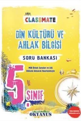 2024-2025 Okyanus Yayıncılık 5. Sınıf Classmate Din Kültürü Ve Ahlak Bilgisi Soru Bankası - 1