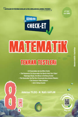 2024-2025 Okyanus Yayıncılık 8. Sınıf Kendini Check - Et Matematik Tekrar Testleri - 1