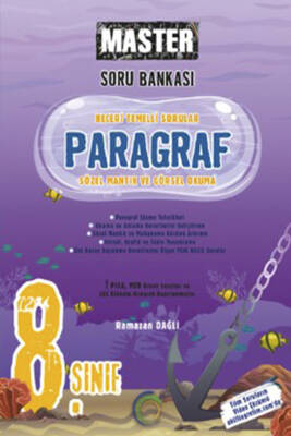 2024-2025 Okyanus Yayıncılık 8. Sınıf Master Paragraf Soru Bankası - 1